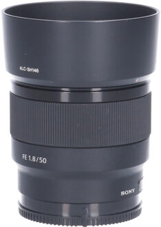 Sony Tweedehands Sony FE 50mm f/1.8 CM2630 Zwart