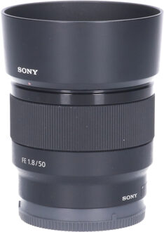 Sony Tweedehands Sony FE 50mm f/1.8 CM3137 Zwart