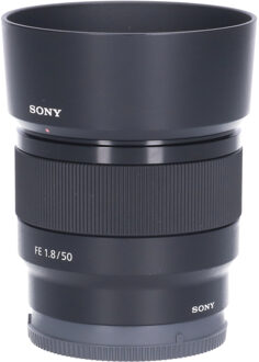 Sony Tweedehands Sony FE 50mm f/1.8 CM3606 Zwart