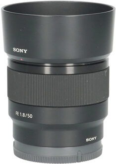 Sony Tweedehands Sony FE 50mm f/1.8 CM4803 Zwart