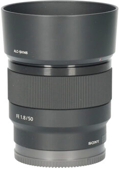 Sony Tweedehands Sony FE 50mm f/1.8 CM6157 Zwart