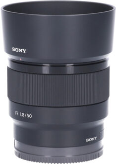 Sony Tweedehands Sony FE 50mm f/1.8 CM9208 Zwart