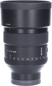 Sony Tweedehands Sony FE 85mm f/1.4 GM CM0714 Zwart
