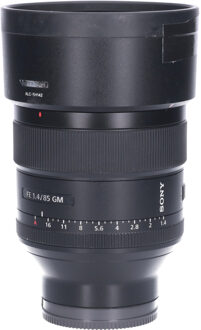 Sony Tweedehands Sony FE 85mm f/1.4 GM CM1419 Zwart