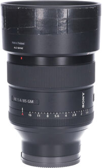 Sony Tweedehands Sony FE 85mm f/1.4 GM CM1420 Zwart