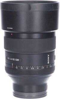 Sony Tweedehands Sony FE 85mm f/1.4 GM CM1729 Zwart