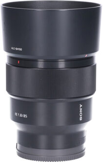 Sony Tweedehands Sony FE 85mm f/1.8 CM3537 Zwart