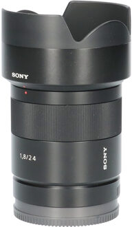 Sony Tweedehands Sony Nex 24mm f/1.8Z Carl Zeiss Sonnar T* CM6978 Zwart