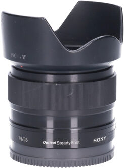 Sony Tweedehands Sony Nex 35mm f/1.8 OSS CM9316 Zwart