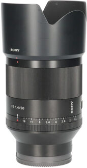 Sony Tweedehands Sony Planar T* FE 50mm f/1.4 ZA CM4476 Zwart