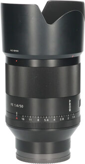 Sony Tweedehands Sony Planar T* FE 50mm f/1.4 ZA CM5363 Zwart