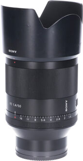 Sony Tweedehands Sony Planar T* FE 50mm f/1.4 ZA CM5676 Zwart