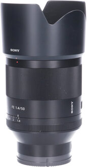Sony Tweedehands Sony Planar T* FE 50mm f/1.4 ZA CM6952 Zwart