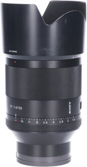 Sony Tweedehands Sony Planar T* FE 50mm f/1.4 ZA CM9982 Zwart