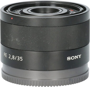 Sony Tweedehands Sony Sonnar T* FE 35mm f/2.8 ZA CM1033 Zwart
