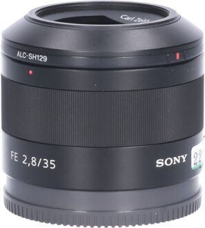 Sony Tweedehands Sony Sonnar T* FE 35mm f/2.8 ZA CM2217 Zwart