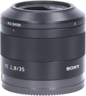 Sony Tweedehands Sony Sonnar T* FE 35mm f/2.8 ZA CM4078 Zwart