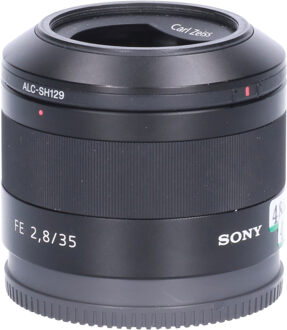 Sony Tweedehands Sony Sonnar T* FE 35mm f/2.8 ZA CM4881 Zwart