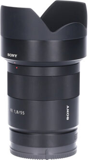 Sony Tweedehands Sony Sonnar T* FE 55mm f/1.8 ZA CM1249 Zwart