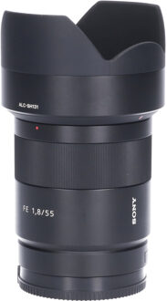 Sony Tweedehands Sony Sonnar T* FE 55mm f/1.8 ZA CM1764 Zwart