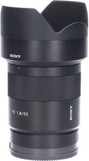 Sony Tweedehands Sony Sonnar T* FE 55mm f/1.8 ZA CM2142 Zwart
