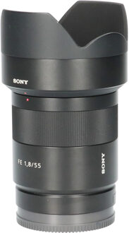 Sony Tweedehands Sony Sonnar T* FE 55mm f/1.8 ZA CM2443 Zwart
