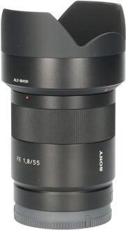 Sony Tweedehands Sony Sonnar T* FE 55mm f/1.8 ZA CM4697 Zwart