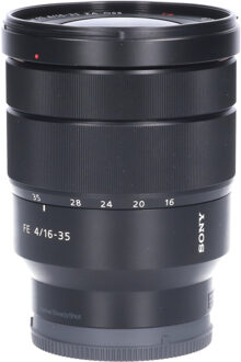Sony Tweedehands Sony Vario Tessar T* FE 16-35mm f/4.0 ZA OSS CM1667 Zwart