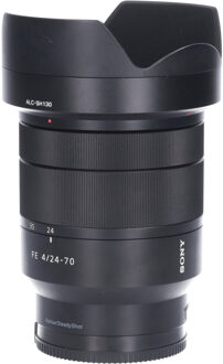 Sony Tweedehands Sony Vario Tessar T* FE 24-70mm f/4.0 ZA OSS CM3548 Zwart