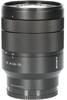 Sony Tweedehands Sony Vario Tessar T* FE 24-70mm f/4.0 ZA OSS CM4663 Zwart