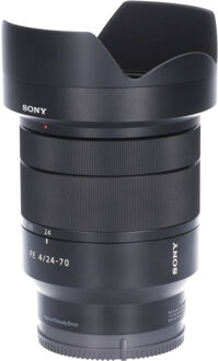 Sony Tweedehands Sony Vario Tessar T* FE 24-70mm f/4.0 ZA OSS CM6368 Zwart