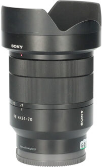 Sony Tweedehands Sony Vario Tessar T* FE 24-70mm f/4.0 ZA OSS CM6487 Zwart