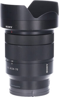 Sony Tweedehands Sony Vario Tessar T* FE 24-70mm f/4.0 ZA OSS CM9398 Zwart