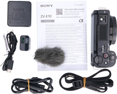 Sony Tweedehands Sony ZV-E10 Body CM4270
