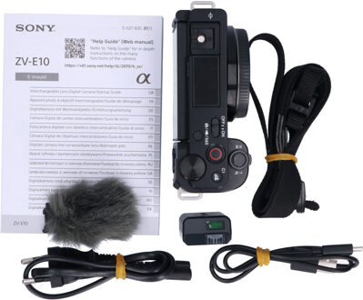 Sony Tweedehands Sony ZV-E10 Body CM7396
