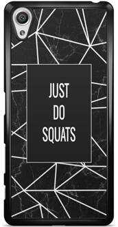 Sony Xperia X hoesje - Just do squats