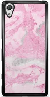 Sony Xperia X hoesje - Marmer roze