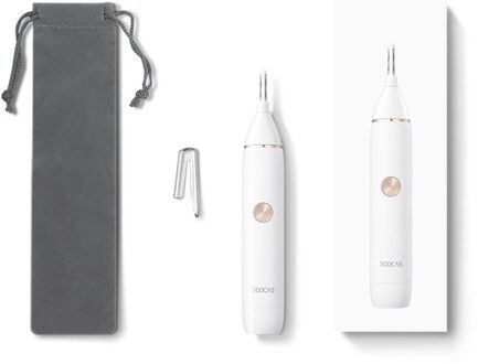 Soocas N1 Neus Tondeuse Elektrische Wasbare Wenkbrauw Oorhaar Scheerapparaat Draagbare Automatische Scheermes Mannen Clipper Removal Veilig Blade