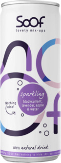 Soof Blackcurrant, Lavender, Apple & Sparkling Water 25CL