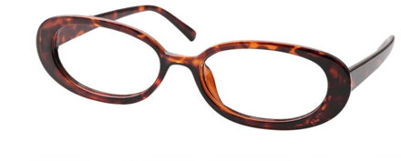 Soolala Leuke Ovale Optische Glazen Frame Vrouwen Eyewear Prescription Brillen Frame Clear Lens Bijziendheid Bril luipaard