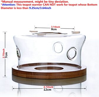 Soorten Creatieve Thee Pot Warmers Kachels Foundation Voor Theepotten Werken W/Theelichtje 5 Warmer met Plate