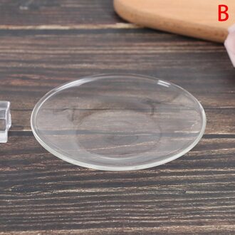 Soorten Hittebestendige Clear Glas Schotel Voor Thee Koffie Drinken Kopjes Mok-Maat S/L