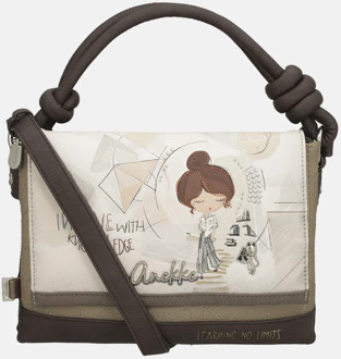Sophia crossbody tas multi Taupe