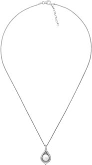 'Sophia' Dames 925 Sterling Zilveren Ketting met Bedel - Zilver ZH-7234