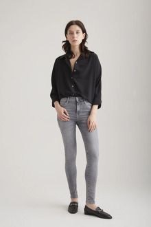 Sophia dames skinny jeans grey vintage Grijs - 31-32