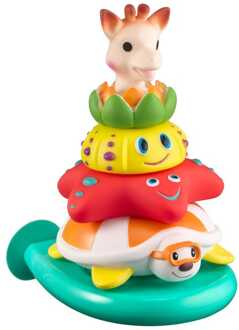 Sophie de Giraf Splash en Surf piramide