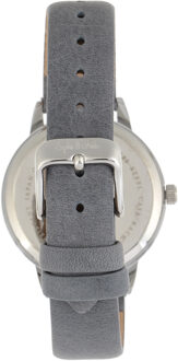 Sophie en Freda Vancouver lederen band horloge Grijs