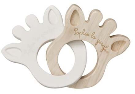 Sophie la girafe® So'Pure Griffin Silhouette Natuurlijk rubber + rubberboomhout