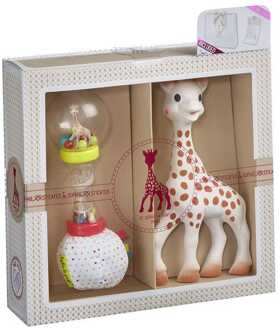 Sophiesticated cadeauset medium - set 4 inclusief sophie de giraf bijtspeeltje en rammelaar