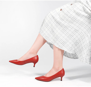 SOPHITINA Sexy High Heels Pumps High Quality Kid Suede Pointed Toe Comfortable Shoes Wedding Fashion Hot Sale Women's Pumps W21